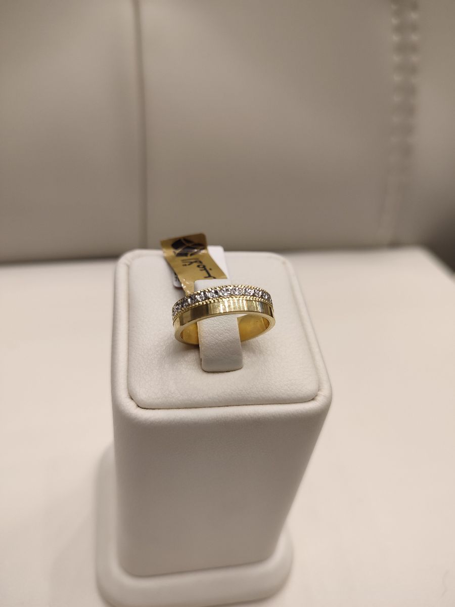 دبلة — لازوردي — عيار 18 — صورة 3