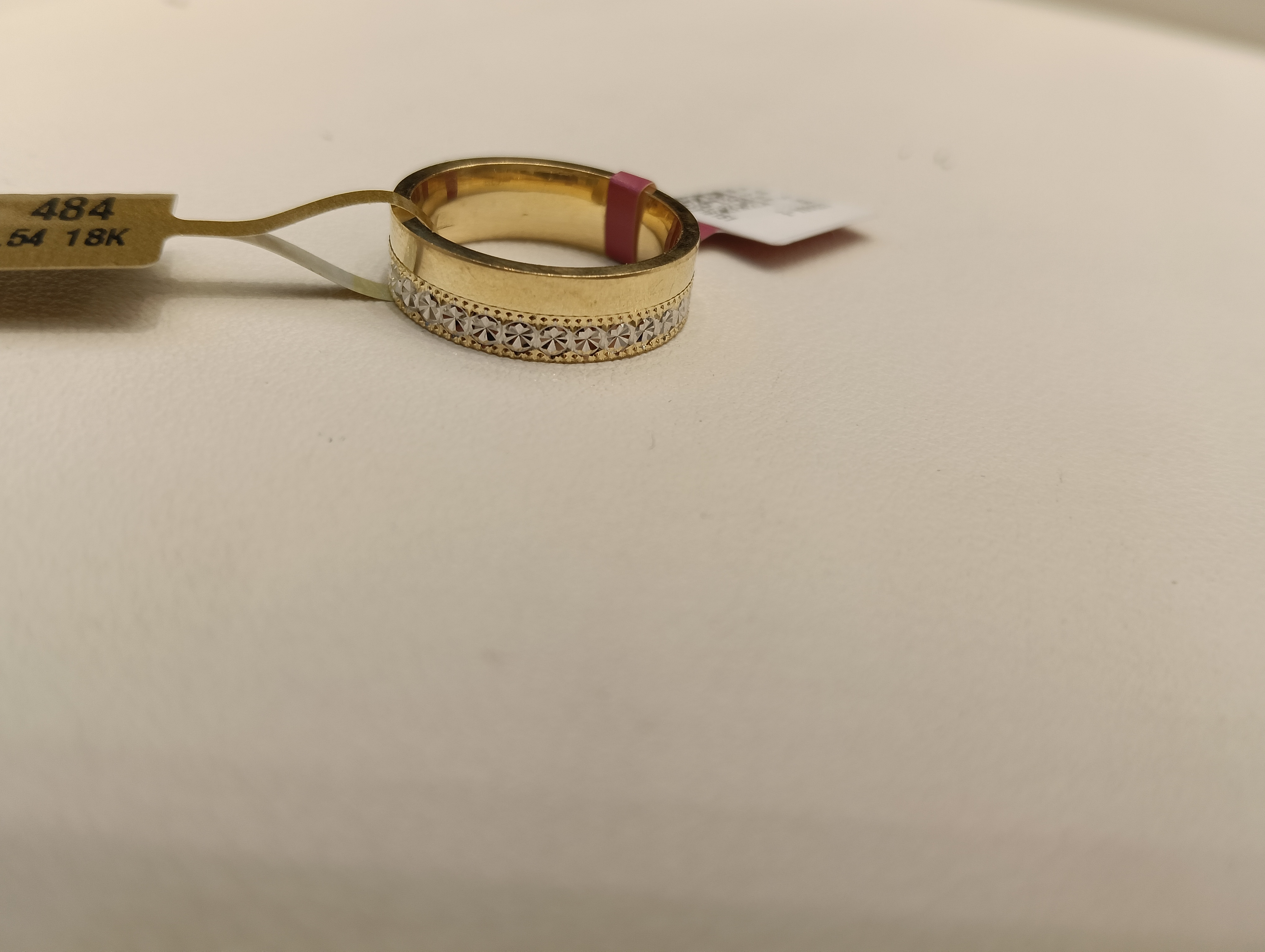 دبلة — لازوردي — عيار 18 — صورة 2