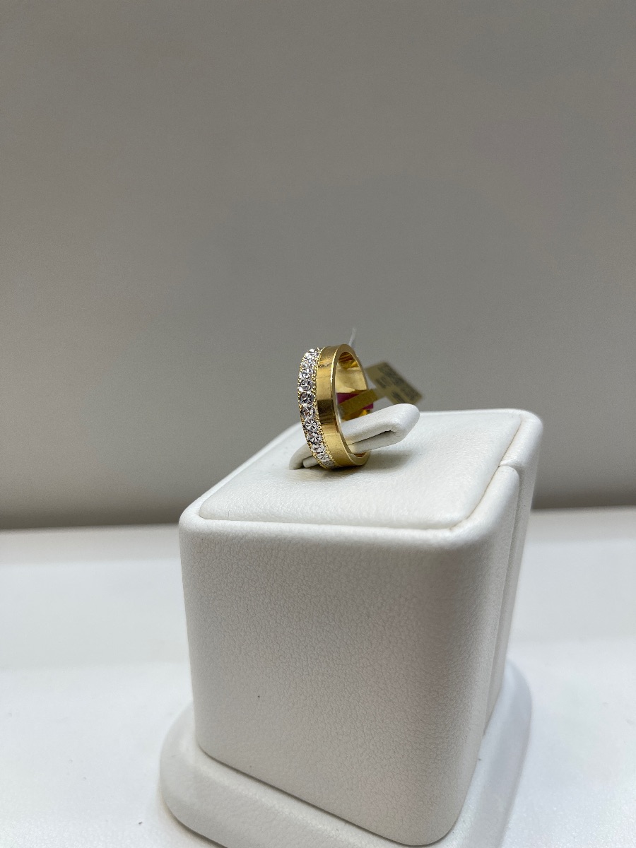 دبلة — لازوردي — عيار 18 — صورة 4