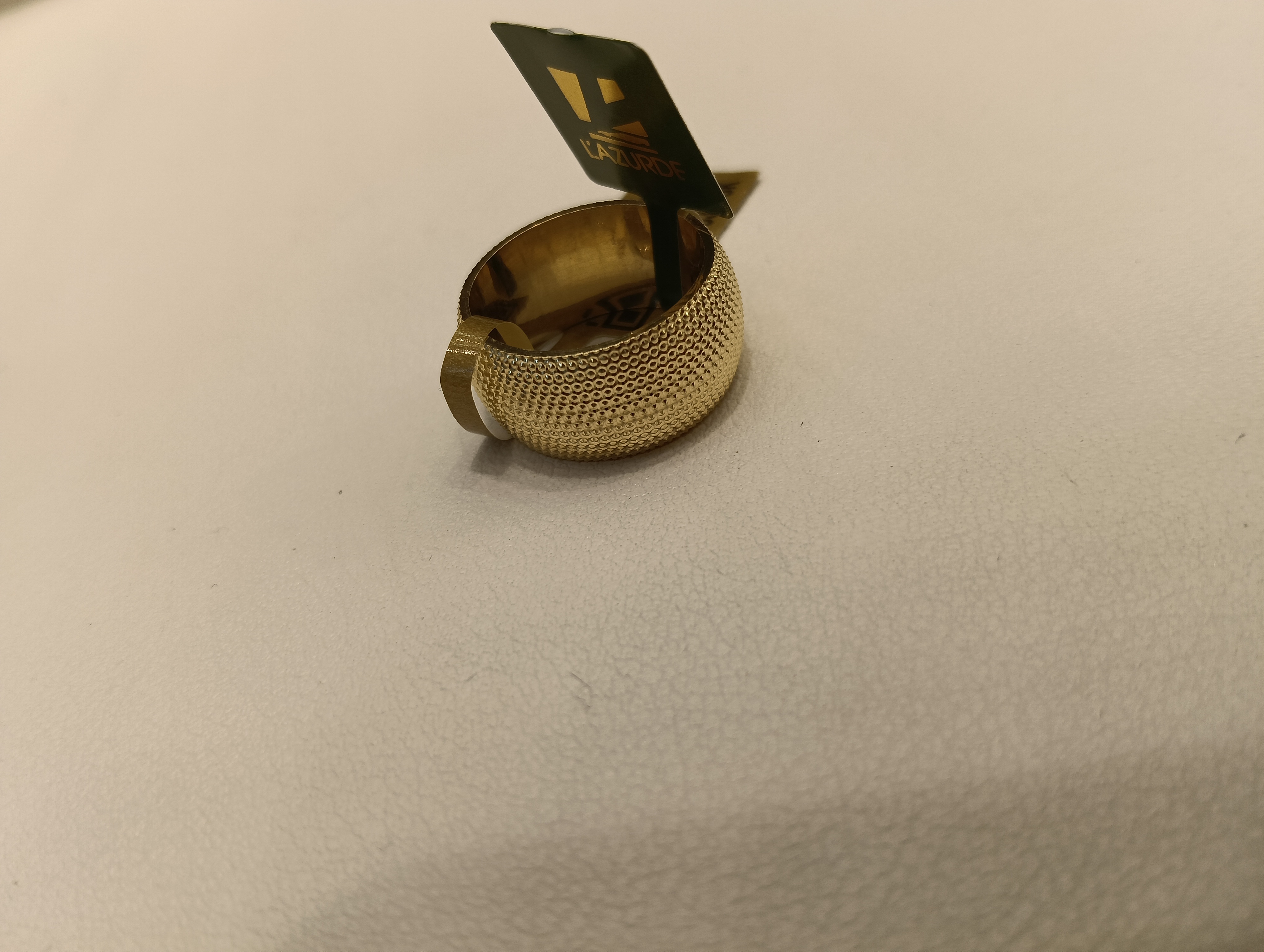 دبلة — لازوردي — عيار 18 — صورة 2