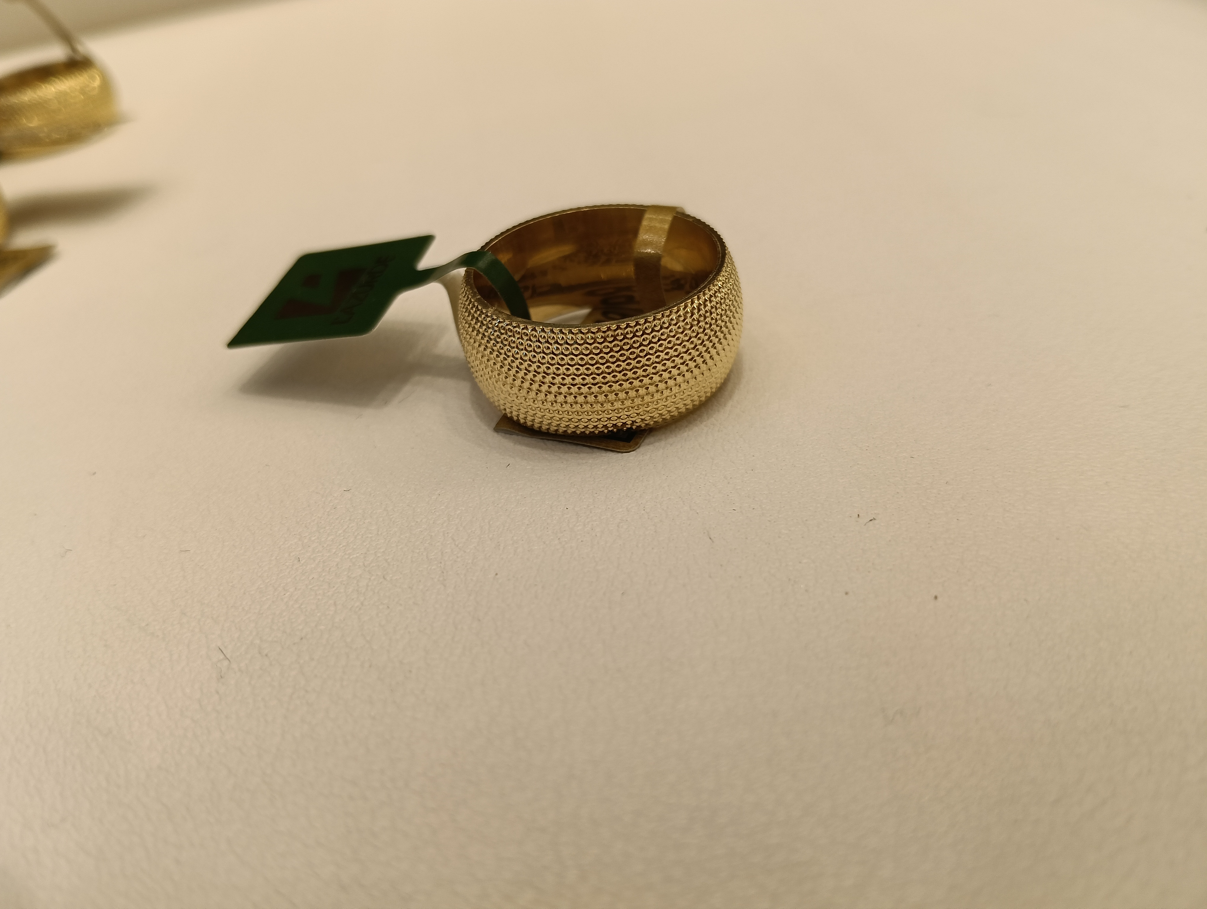 دبلة — لازوردي — عيار 18 — صورة 2