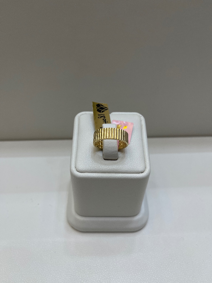 دبلة — لازوردي — عيار 18 — صورة 3