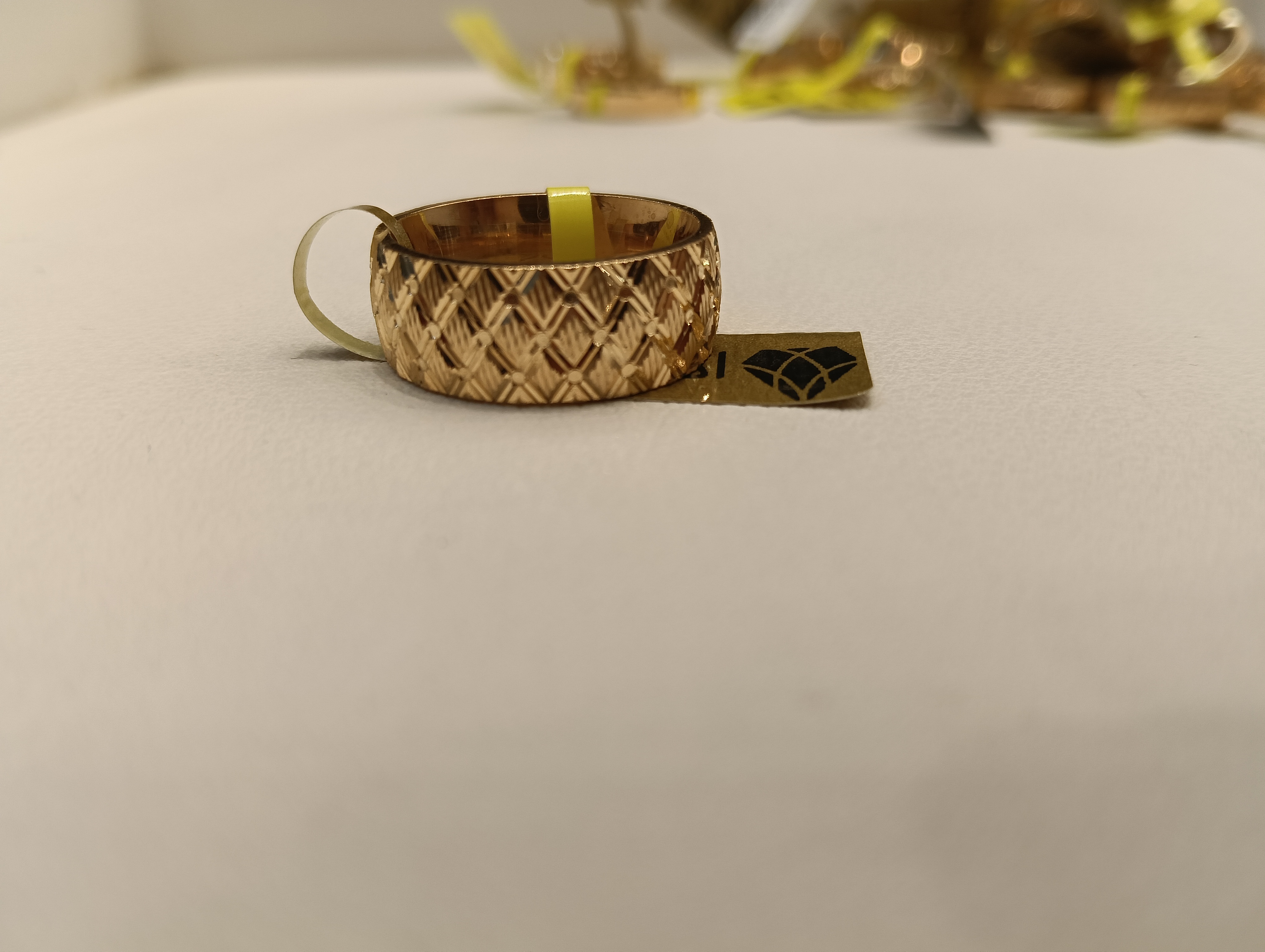 دبلة — لازوردي — عيار 21 — صورة 2