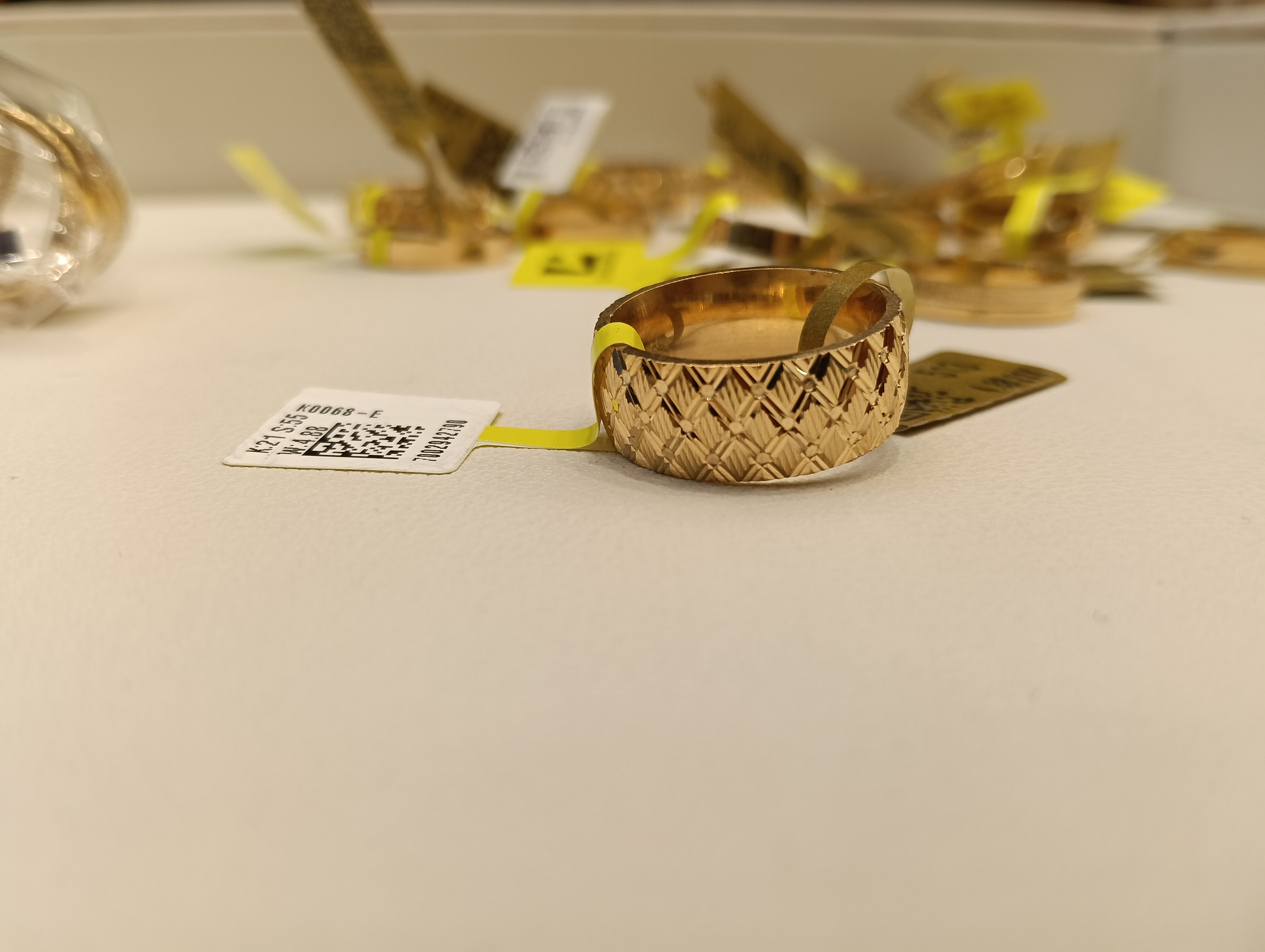 دبلة — لازوردي — عيار 21 — صورة 1