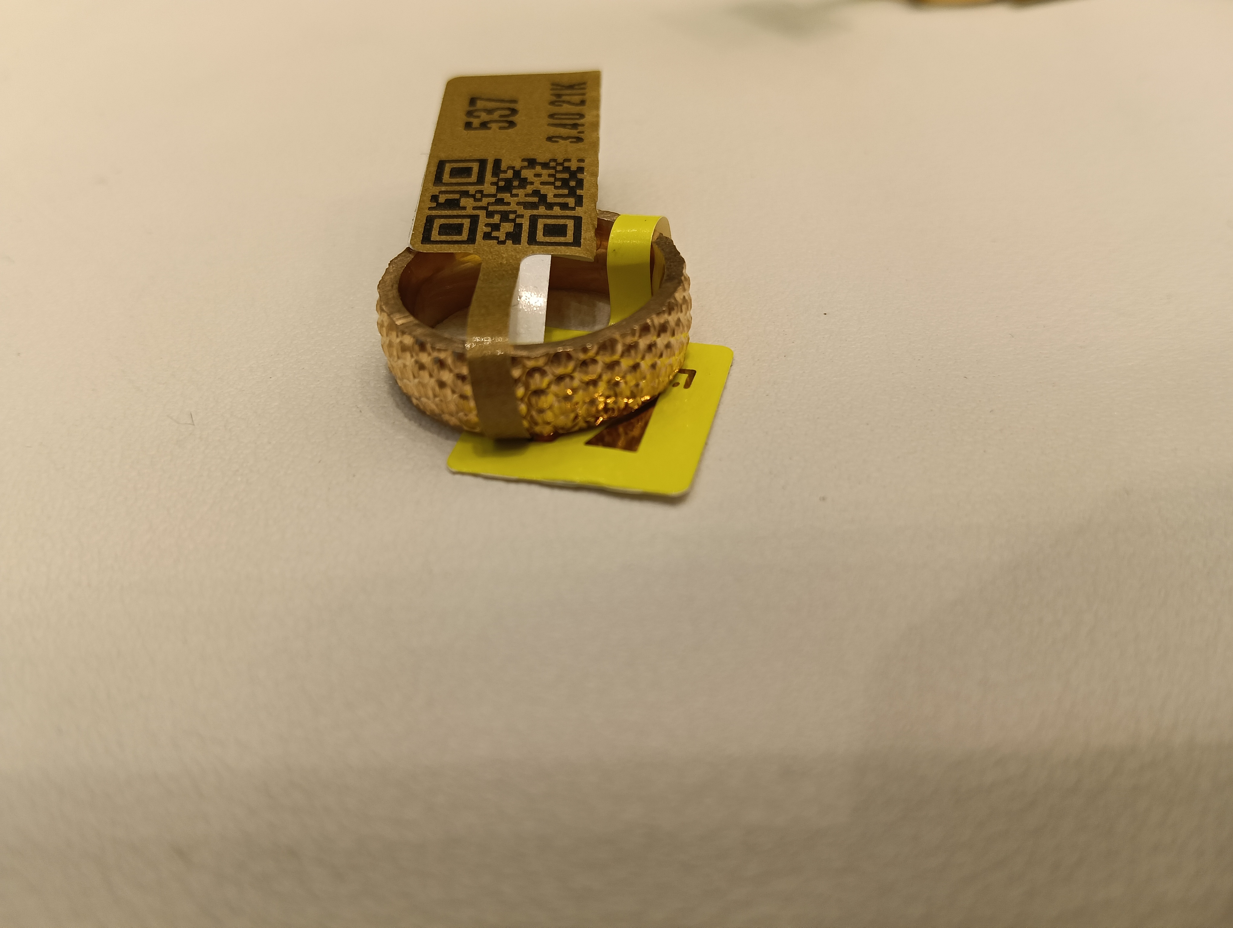 دبلة — لازوردي — عيار 21 — صورة 2