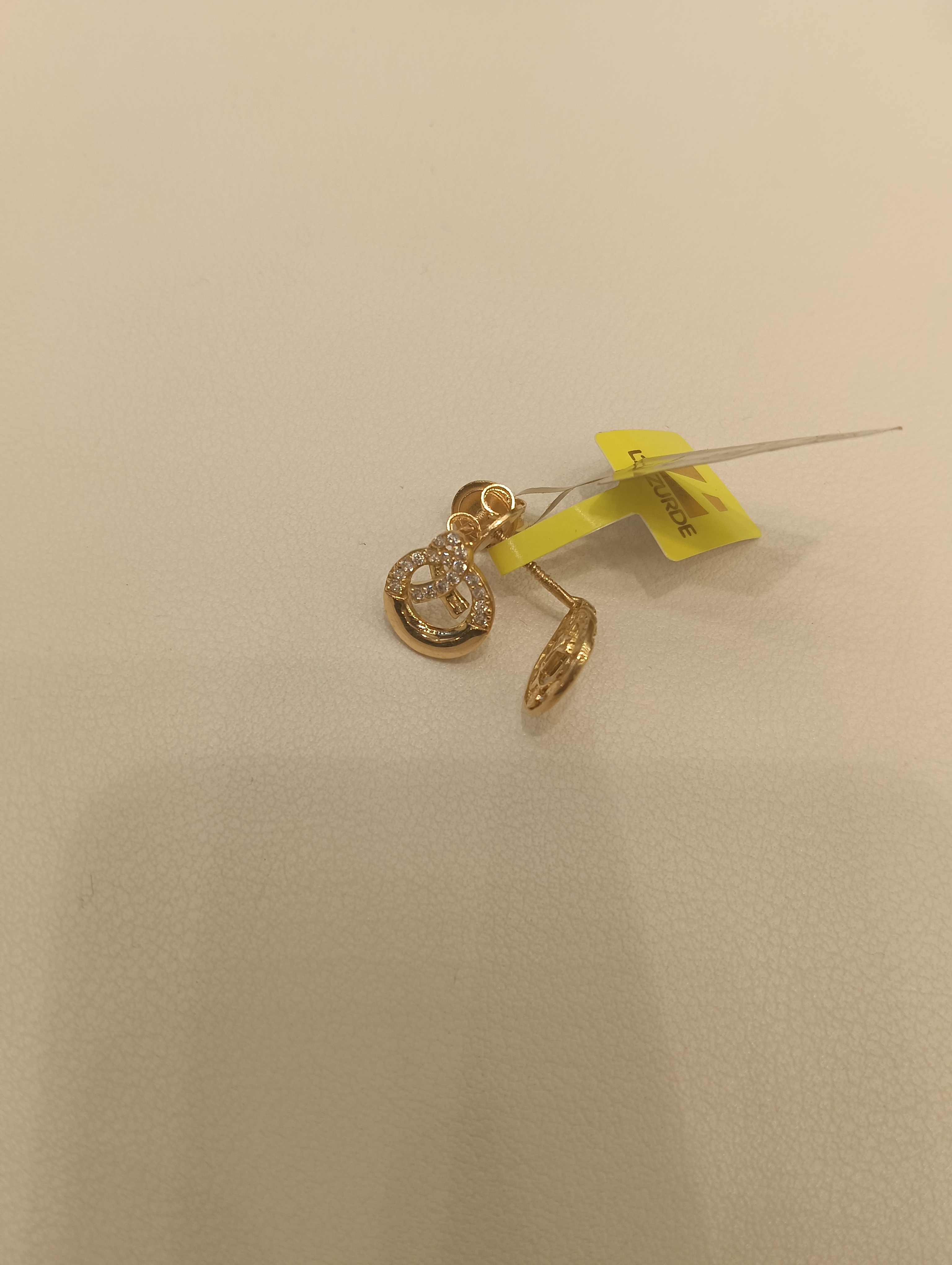 حلق — لازوردي — عيار 21 — صورة 1