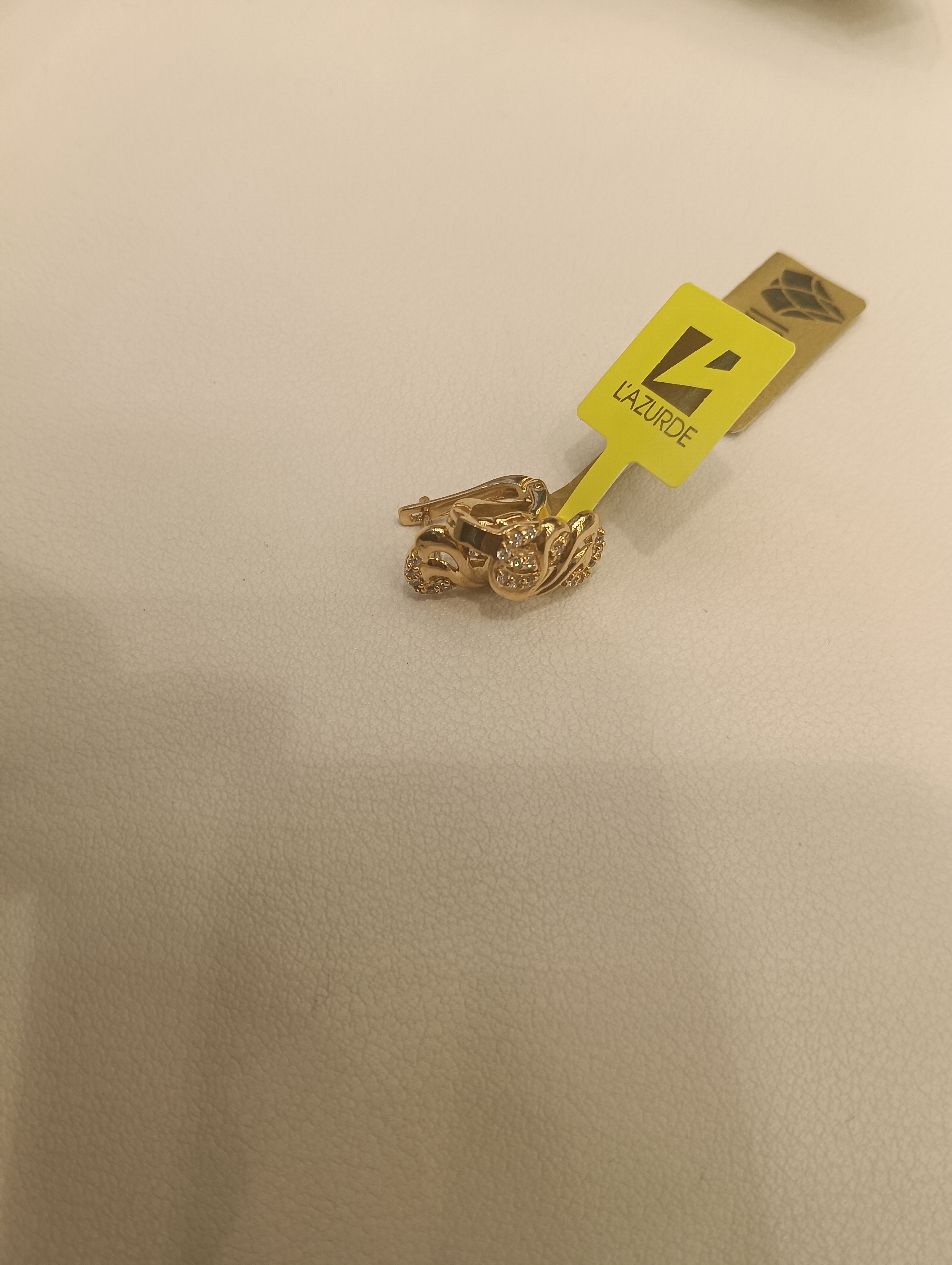 حلق — لازوردي — عيار 21 — صورة 1