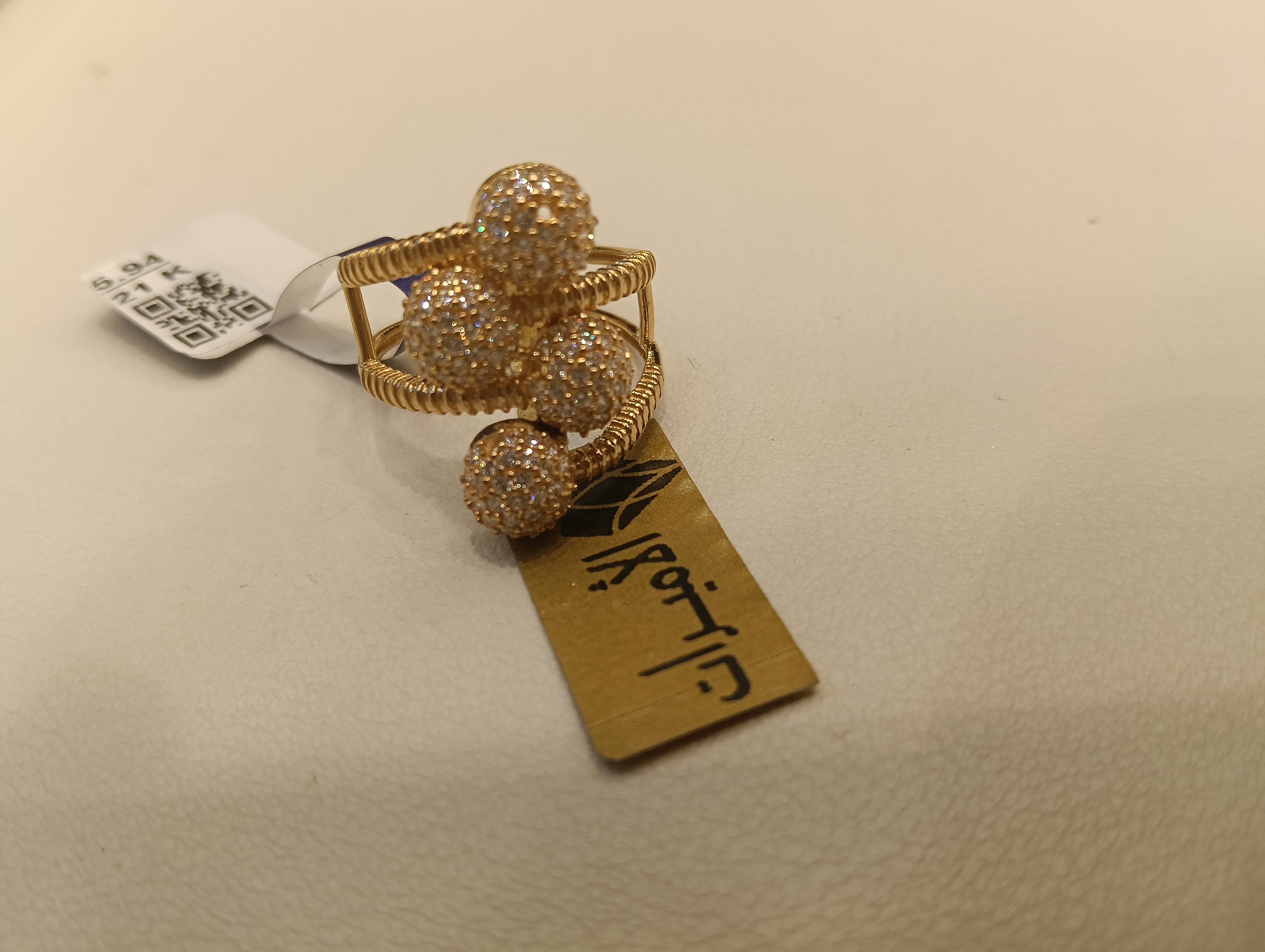 خاتم — ستار جولد — عيار 21 — صورة 2