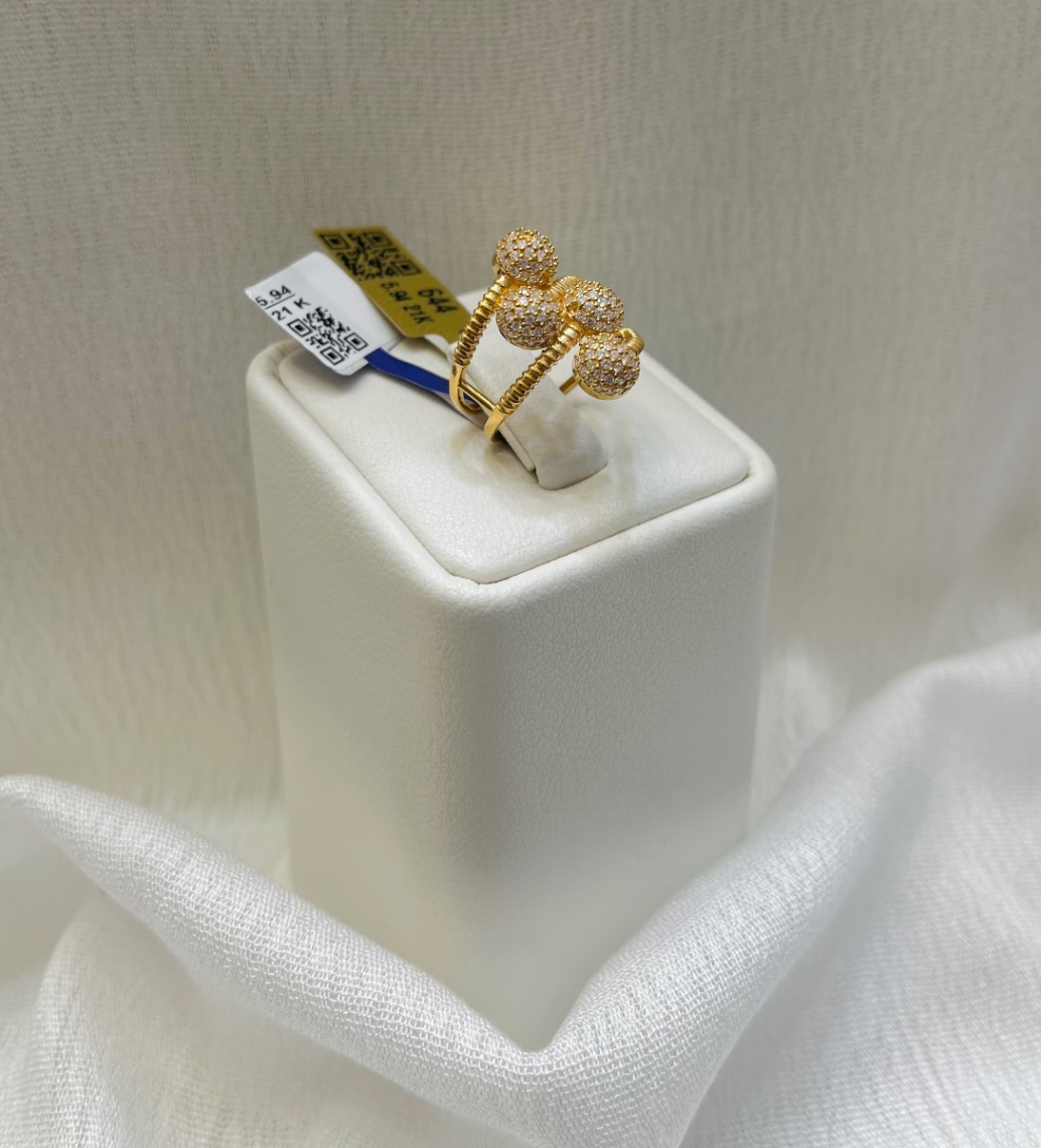 خاتم — ستار جولد — عيار 21 — صورة 1