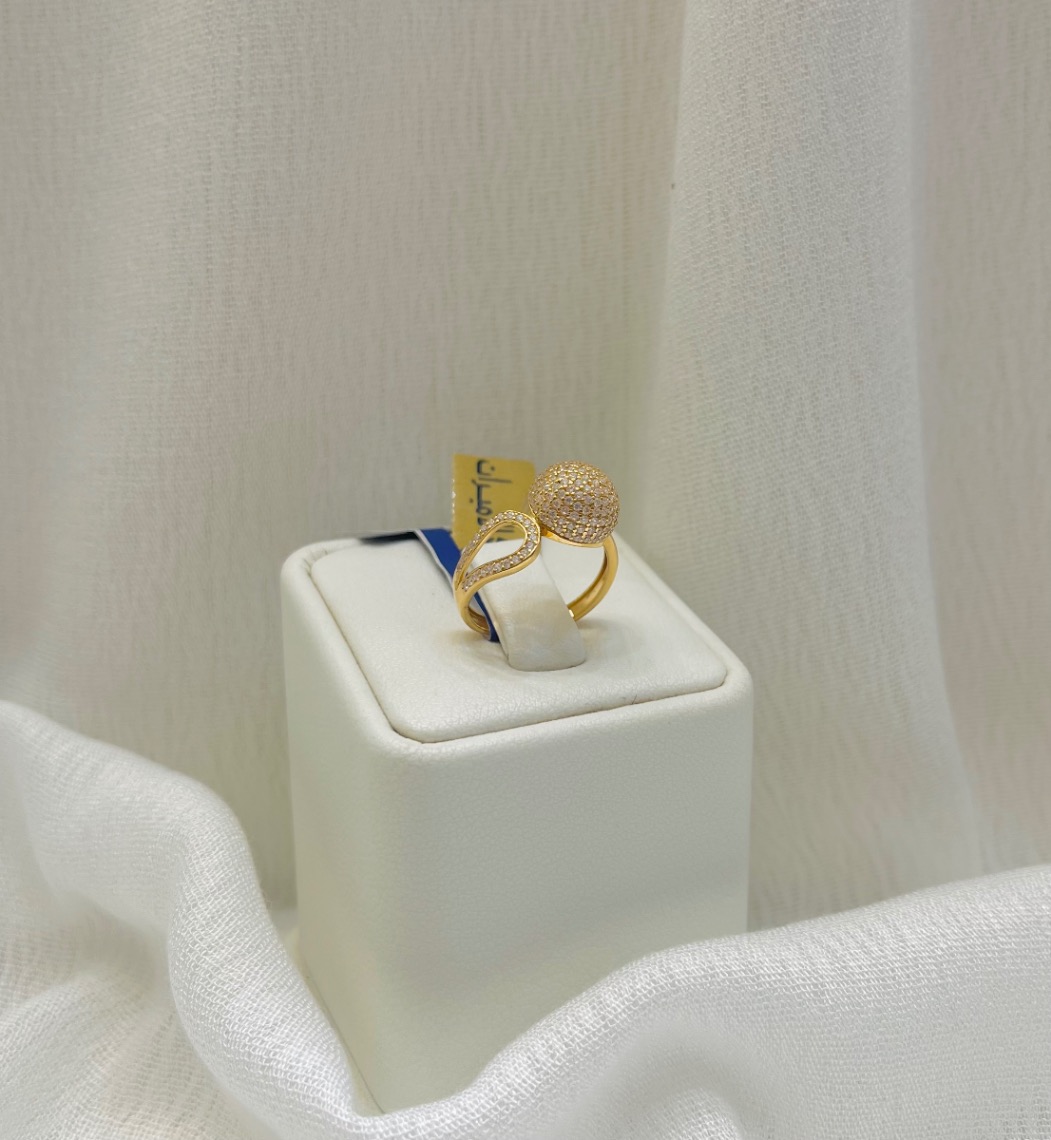 خاتم — ستار جولد — عيار 21 — صورة 1