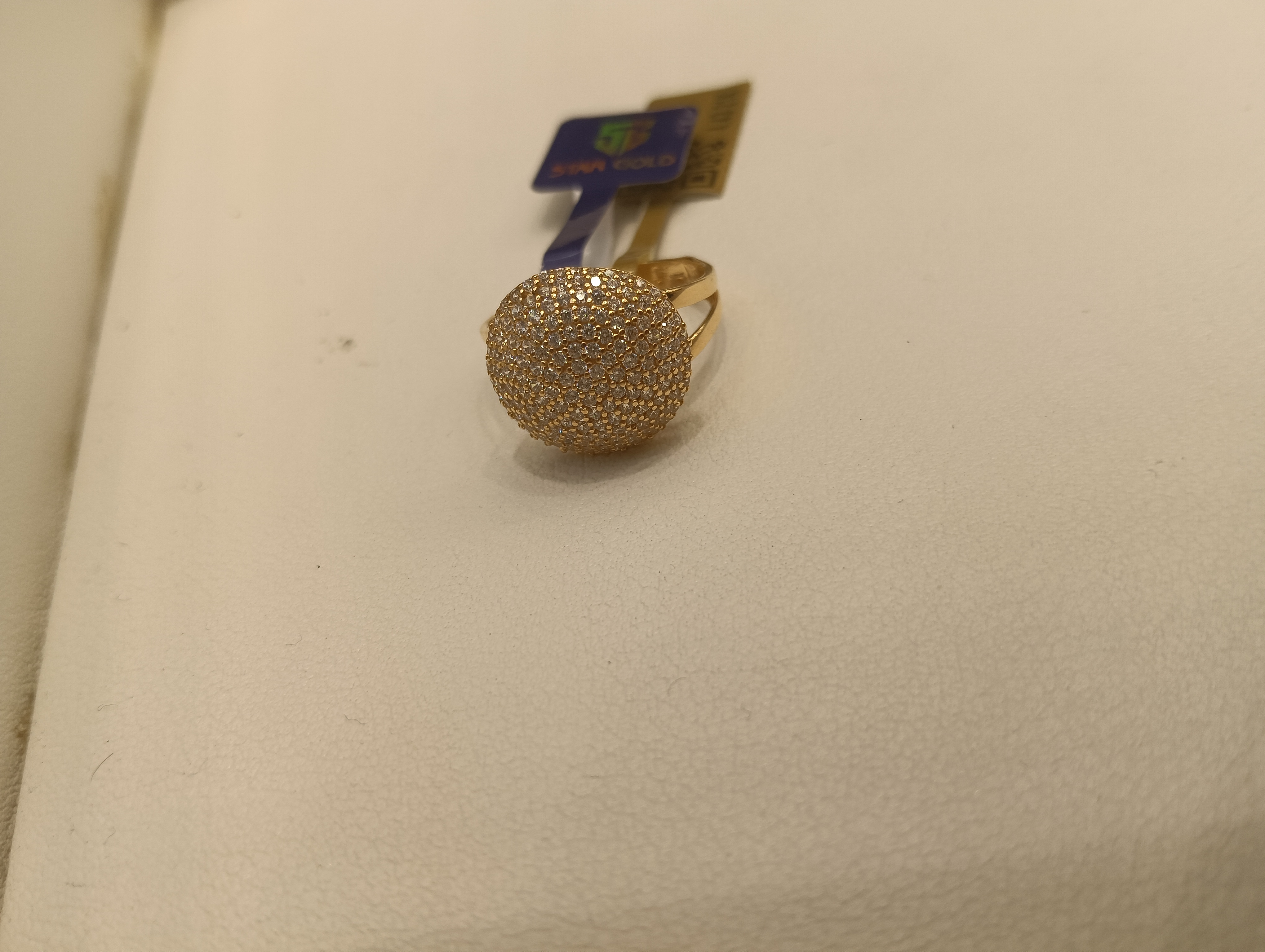 خاتم — ستار جولد — عيار 21 — صورة 3