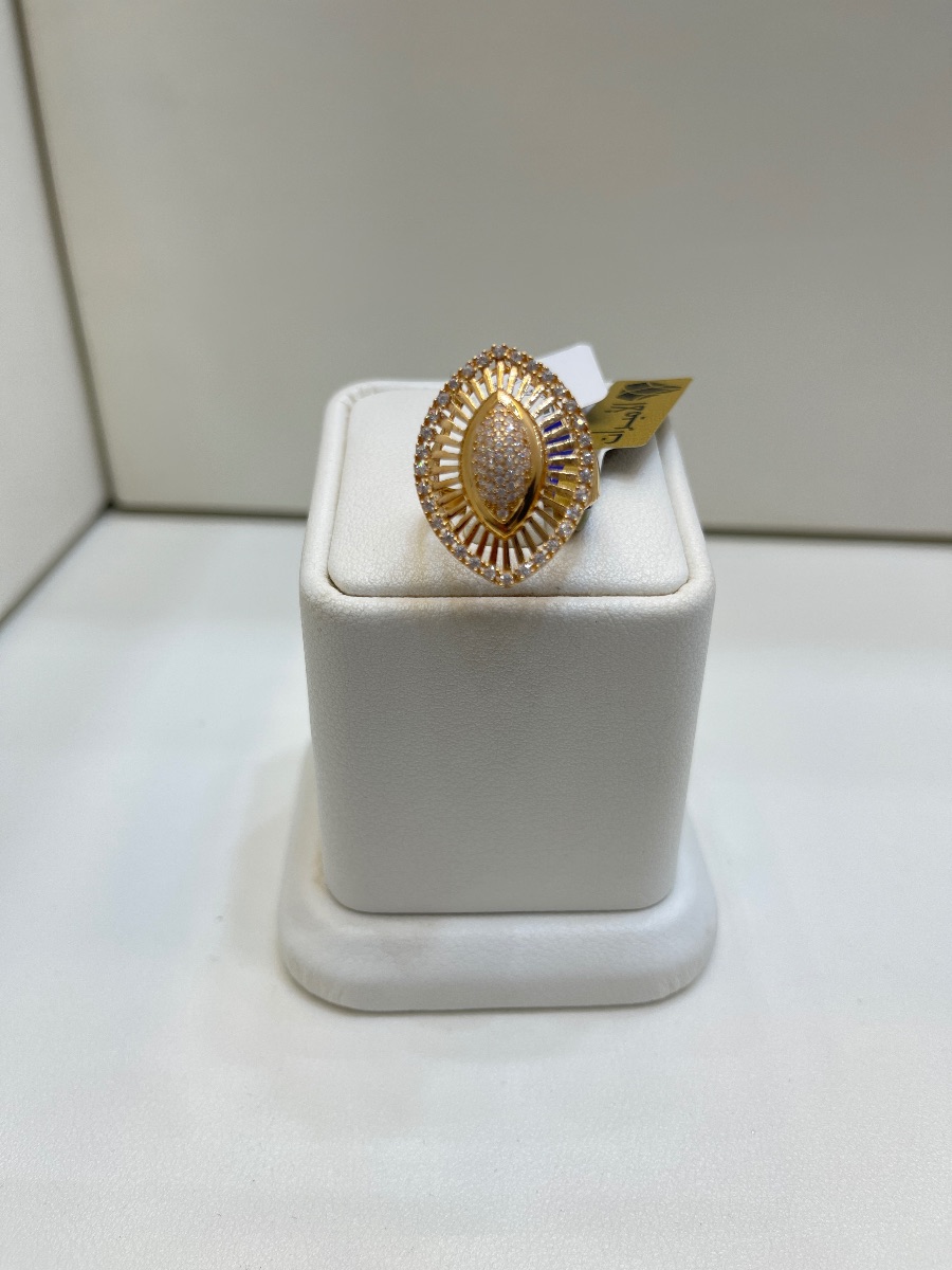 خاتم — ستار جولد — عيار 21 — صورة 3