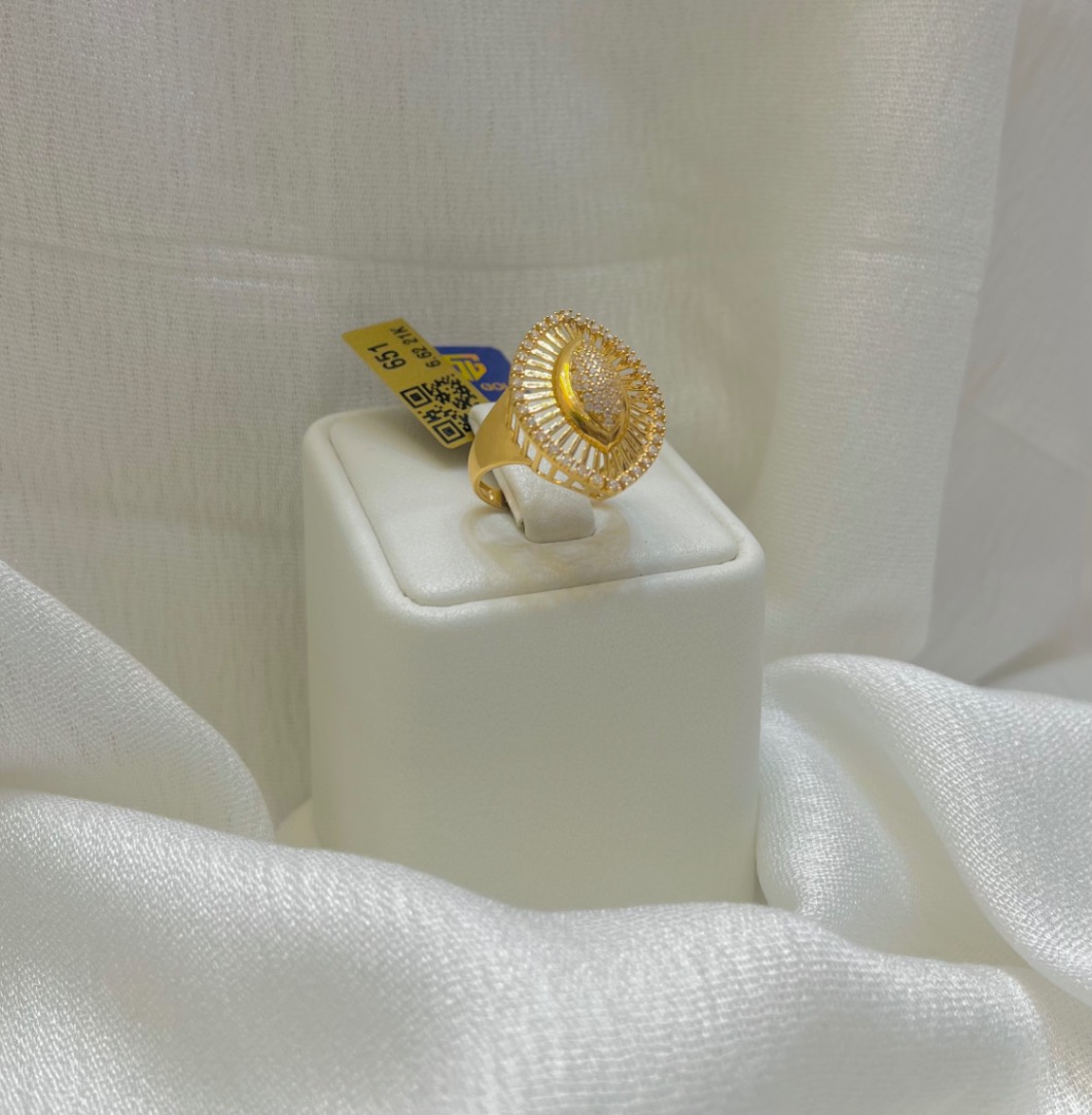 خاتم — ستار جولد — عيار 21 — صورة 1