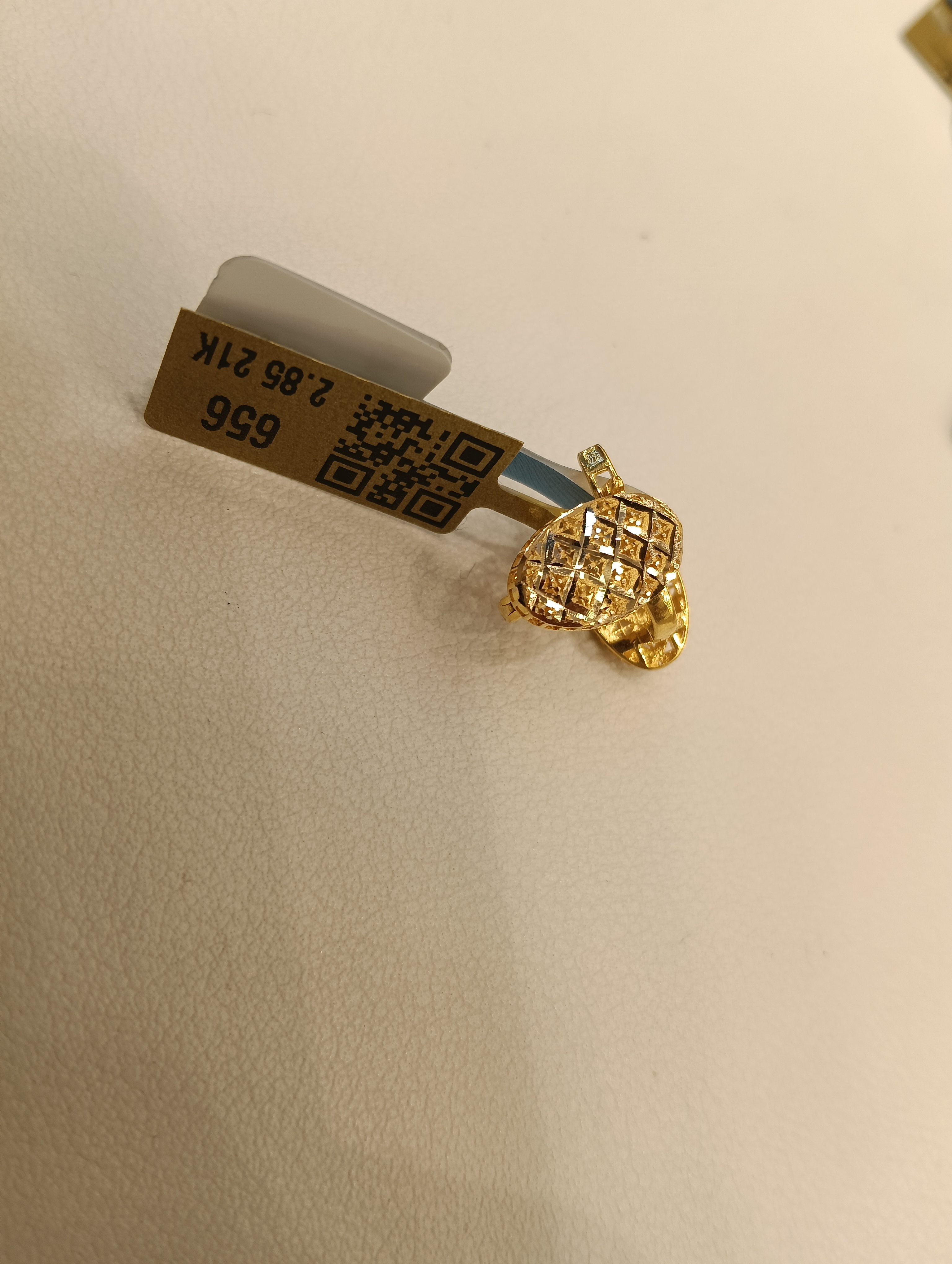 حلق — ستار جولد — عيار 21 — صورة 1