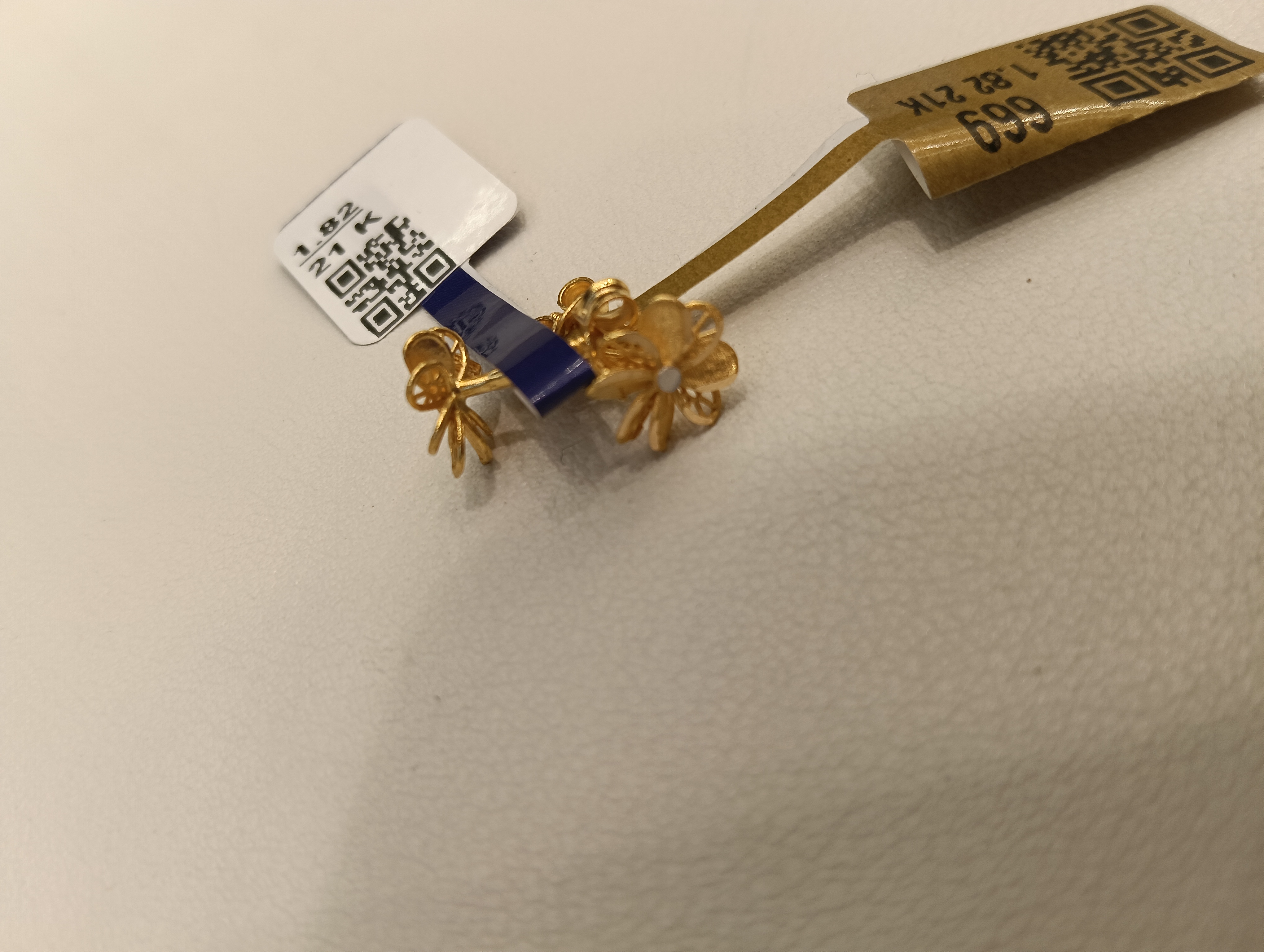 حلق — ستار جولد — عيار 21 — صورة 1