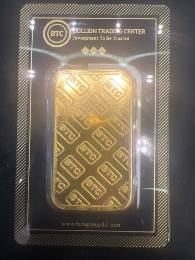 سبيكة 50 جم — بي تي سي BTC — عيار 24 — صورة 1