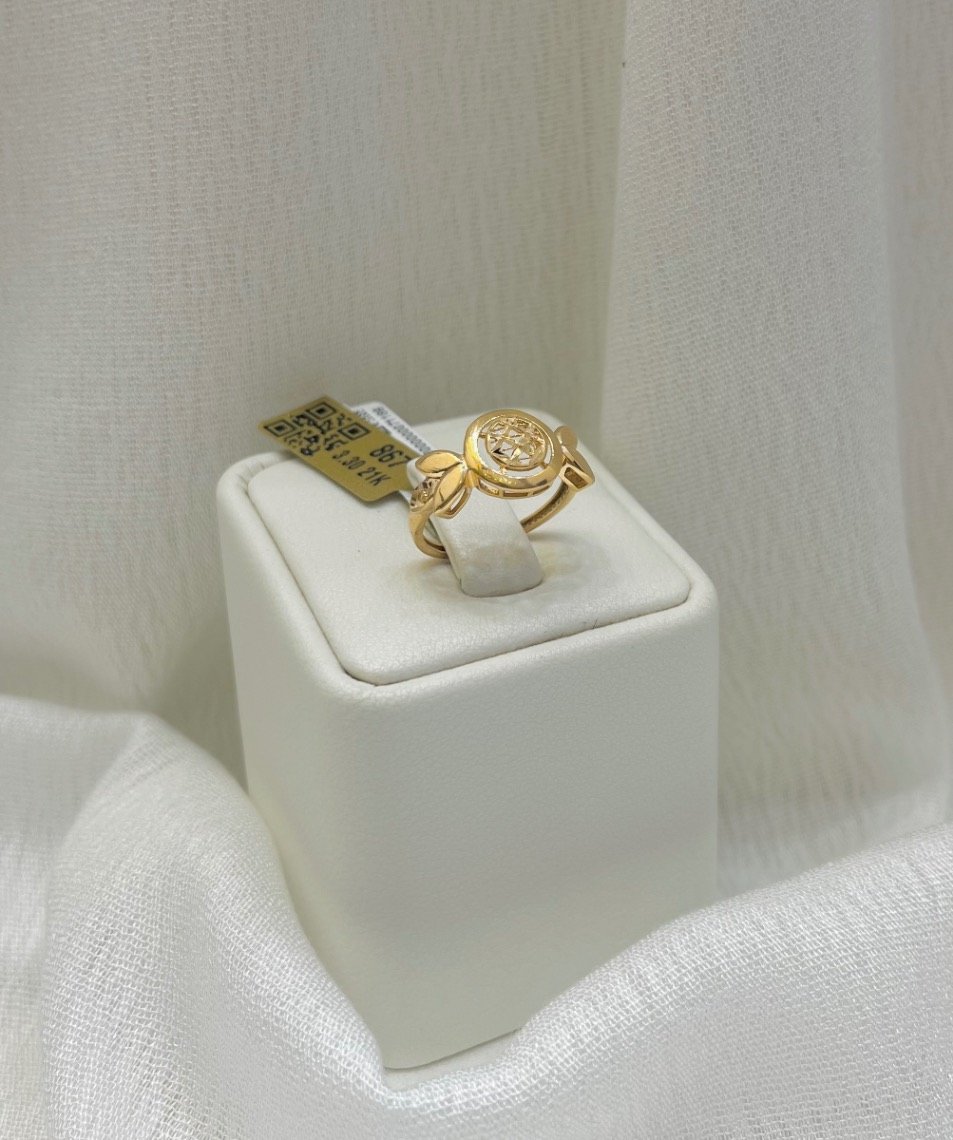 خاتم — كيرمينا — عيار 21 — صورة 1