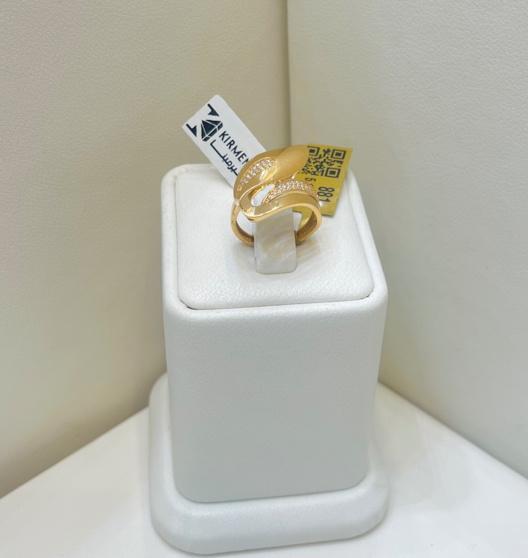 خاتم — كيرمينا — عيار 21 — صورة 2