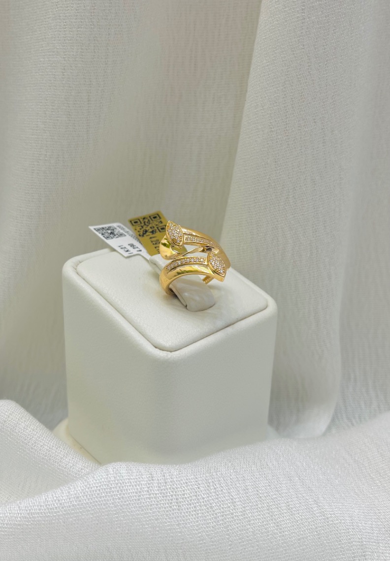 خاتم — كيرمينا — عيار 21 — صورة 1