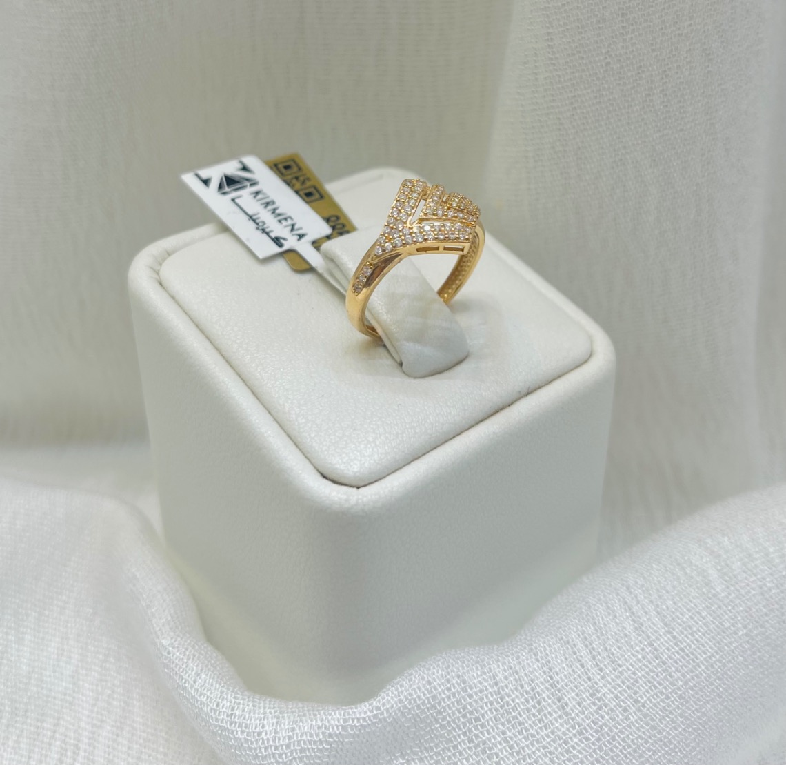 خاتم — كيرمينا — عيار 21 — صورة 1