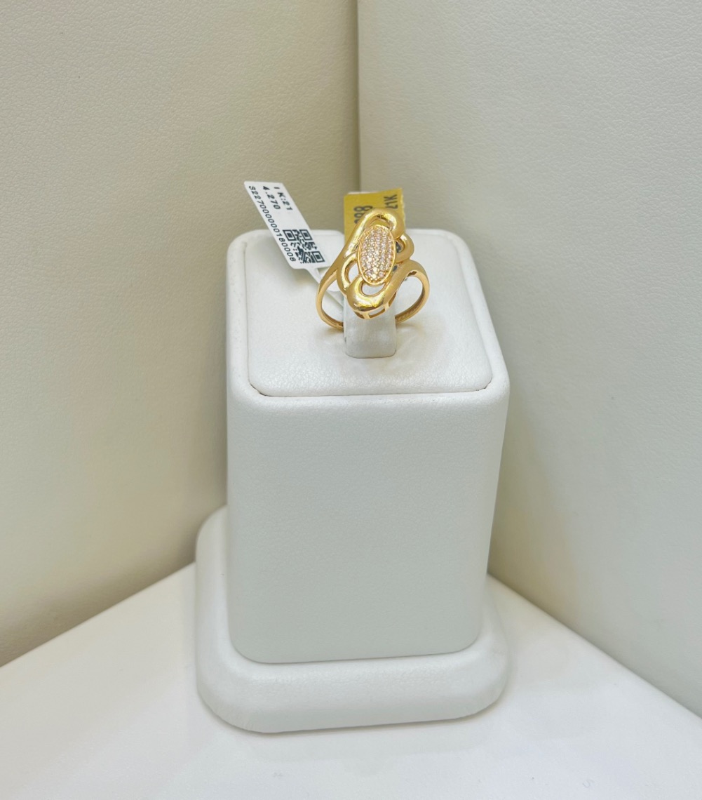 خاتم — كيرمينا — عيار 21 — صورة 2