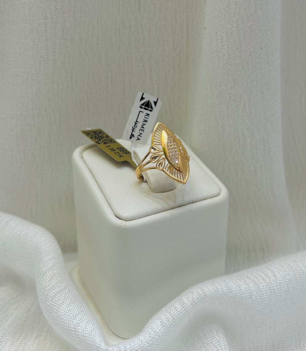 خاتم — كيرمينا — عيار 21 — صورة 1