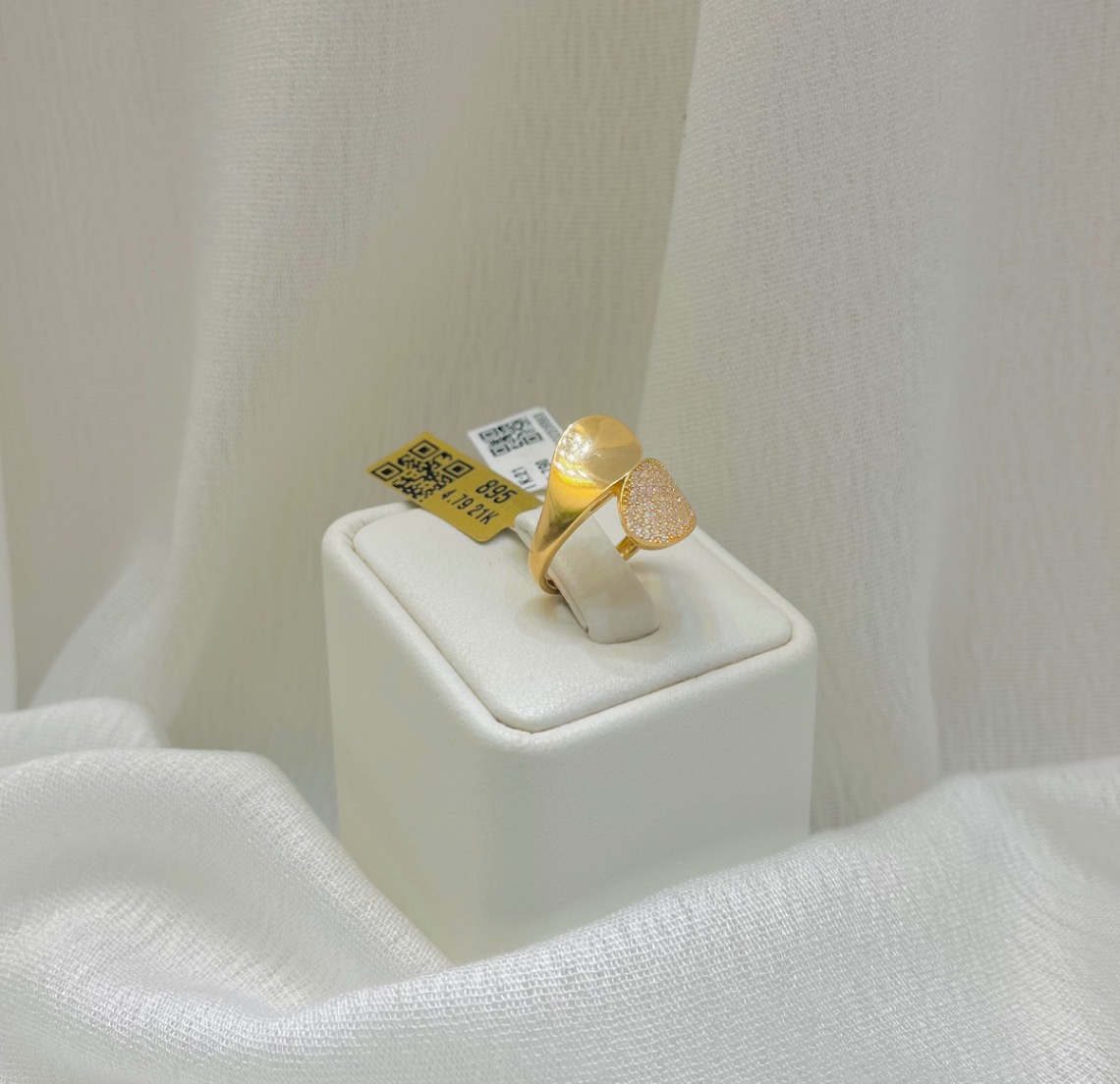 خاتم — كيرمينا — عيار 21 — صورة 1