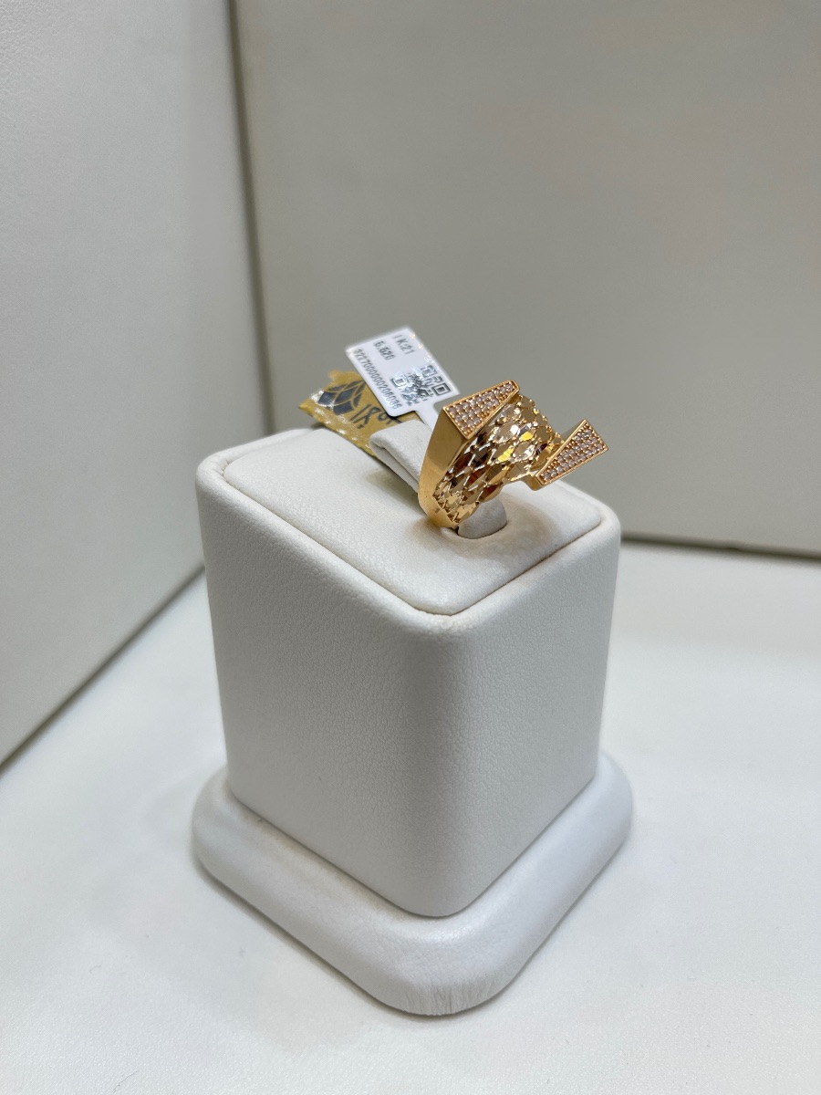 خاتم — كيرمينا — عيار 21 — صورة 5