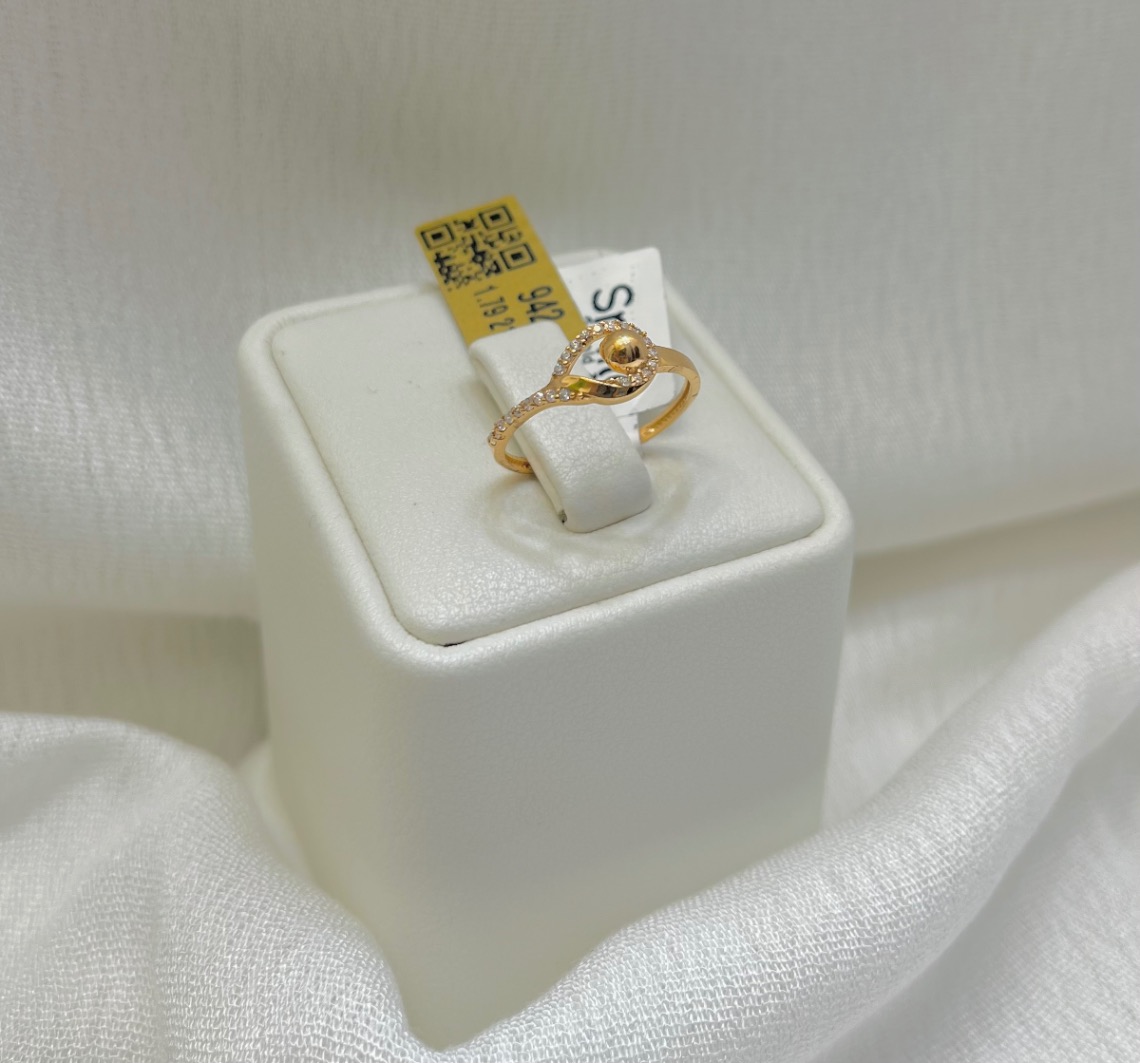 خاتم — سمايل — عيار 21 — صورة 1