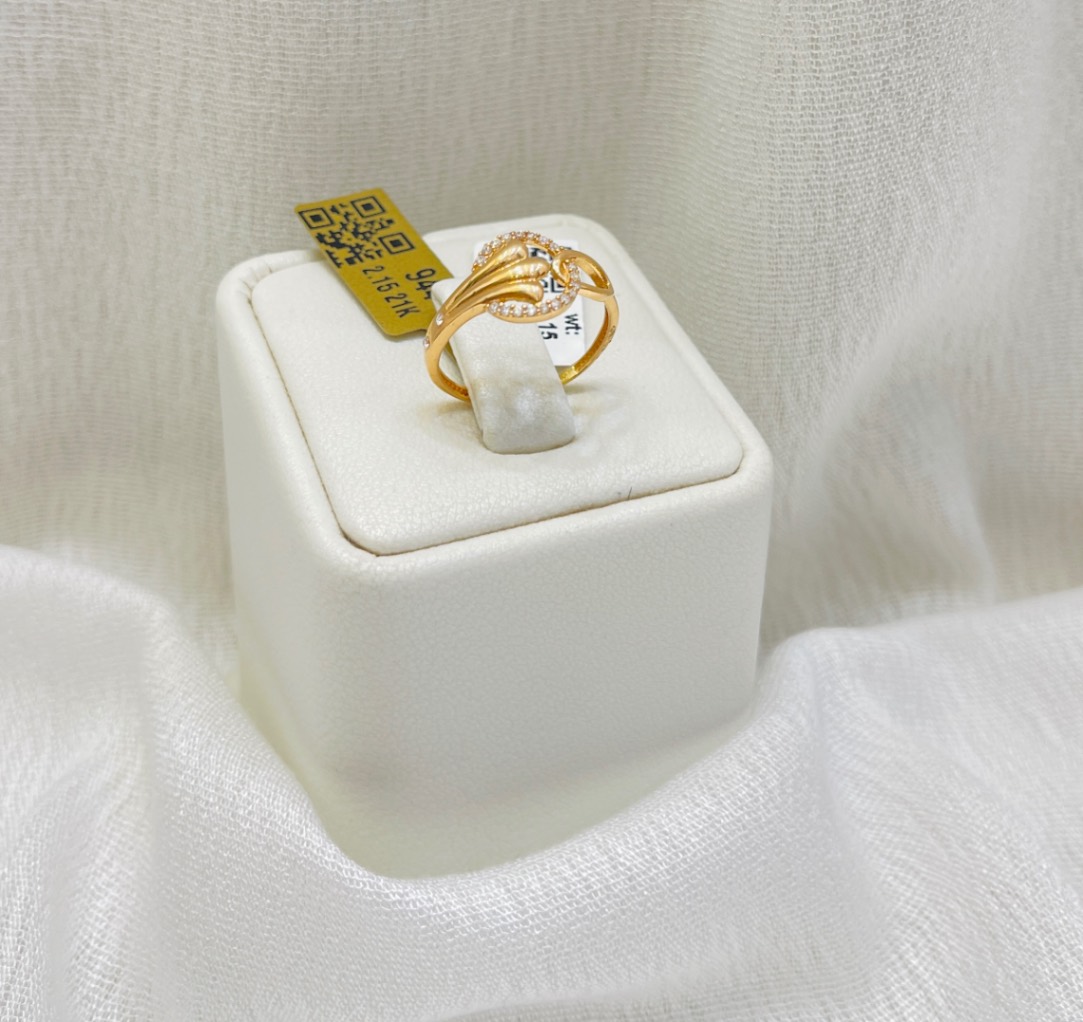 خاتم — سمايل — عيار 21 — صورة 1